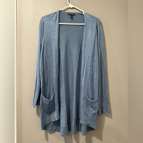 Eileen Fisher Women's Open Front Cardigan Sweater - Size LG - Picture 4 of 9